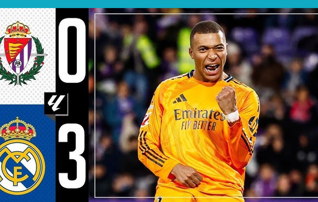 Real Valladolid 0-3 Real Madrid: Mbappe Hat-Trick Moves 2025